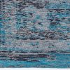 Louis De Poortere rug LX 8255 Fading World Medaillon Grey Turquoise corner