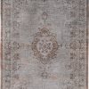 Louis De Poortere rug LX 8257 Fading World Medaillon Grey Ebony