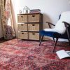 Louis De Poortere rug LX 8719 Antiquarian Antique Hadschlu 782 Red interior 2