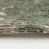 Louis De Poortere rug LX 8723 Mad Men Cracks Dark Pine side