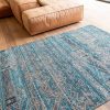 Louis De Poortere rug LX 9110 Antiquarian Kilim Zemmuri Blue interior 6