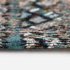 Louis De Poortere rug LX 9110 Antiquarian Kilim Zemmuri Blue side