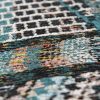 Louis De Poortere rug LX 9110 Antiquarian Kilim Zemmuri Blue zoom 2