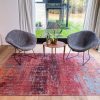 Louis De Poortere rug LX 9125 Atlantic Streaks Nassau Red interior 4