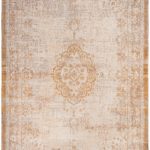 Louis De Poortere Rug, Fading World Salmon 9067, Medallion design