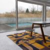 Louis De Poortere rug LX 9210 Nuance Module Yellow Meyer interior 2