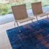 Louis De Poortere rug LX 9211 Atlantic Venetian Dust Sunset Blue interior 2