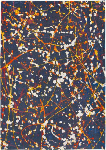 Louis De Poortere rug LX 9220 Gallery Expression Abstract Blue
