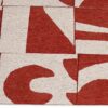 Louis De Poortere rug Craft Papercut 9364 Rust corner