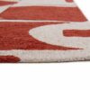 Louis De Poortere rug Craft Papercut 9364 Rust side