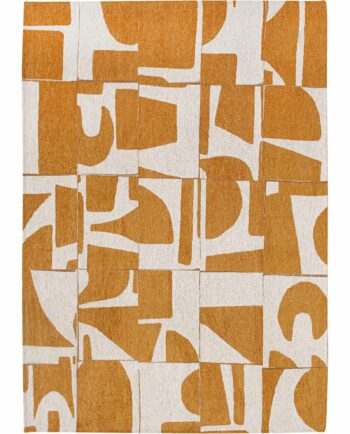 Louis De Poortere rug Craft Papercut 9367 Curry