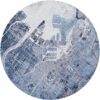 Louis De Poortere Cities Tokyo 9314 Conductive Blue round
