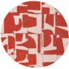 Louis De Poortere Craft Papercut 9364 Rust round