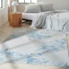 Calvin Klein rug Enchanting CK005 ECH01 GYSKY GREY SKY 5x7 099446869715 interior 1