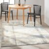 Calvin Klein rug Enchanting CK005 ECH02 IVSEA IVORY SEAGLASS 5X7 099446869777 interior 1