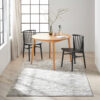 Calvin Klein rug Enchanting CK005 ECH03 GYBGE GREY BEIGE 5x7 099446869876 interior 3