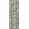 Calvin Klein rug Irradiant CK024 IRR01 CRMBK CREAM BLACK 2x8 099446129314