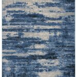 Calvin Klein Rugs, CK001 River Flow RFV01 Blue / Grey