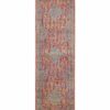 Nourison rug Ankara Global ANR01 MULTI 2x6 099446456298 flat