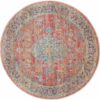 Nourison rug Ankara Global ANR01 MULTI 4xRND 099446456311 flat C