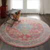 Nourison rug Ankara Global ANR01 MULTI 6xRND 099446456373 interior 1 C