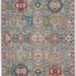 Nourison Rugs, Ankara Global ANR12 Grey / Multicolour