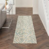 Nourison rug Colorado CLR02 IVGRE IVORY GREEN 2x8 099446786364 interior 1