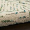 Nourison rug Colorado CLR02 IVGRE IVORY GREEN 5X7 099446786401 TX01