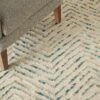 Nourison rug Colorado CLR02 IVGRE IVORY GREEN 5X7 099446786401 interior 2