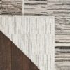 Nourison rug Desire DSR02 CHAGY CHARCOAL GREY 5X7 099446128874 CRB