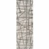 Nourison rug Desire DSR03 GRSIL GREY SILVER 2x8 099446129116