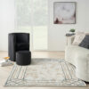 Nourison rug Glitz GLZ03 IVTAU IVORY TAUPE 5X7 099446134219 interior 1