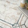 Nourison rug Glitz GLZ03 IVTAU IVORY TAUPE 5X7 099446134219 interior 2