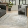 Nourison rug Glitz GLZ07 IVMTC IVORY MULTICOLOR 5x7 099446911834 interior 1