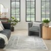 Nourison rug Glitz GLZ07 IVMTC IVORY MULTICOLOR 5x7 099446911834 interior 3