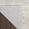 Nourison rug Glitz GLZ09 SILGY SILVER GREY 5x7 099446904041 CRB