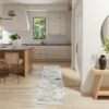 Nourison rug Glitz GLZ11 GRYMT GREY MULTICOLOR 2x8 099446912039 interior 1