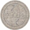 Nourison rug Lynx LNX01 IVGBL IVORY GREY BLUE 8xRND 099446082190