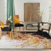 Nourison rug Prismatic PRS21 MULTI MULTICOLOR 8x10 099446814173 interior 3