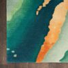Nourison rug Prismatic PRS30 EMRLD EMERALD 8x10 099446090850 CR