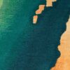 Nourison rug Prismatic PRS30 EMRLD EMERALD 8x10 099446090850 swatch