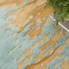 Nourison rug Prismatic PRS36 SNDBL SAND BLUE 8x10 099446900920 interior 2