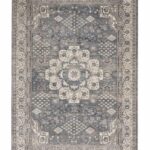 Nourison Rugs, Quarry QUA07 Grey / Ivory