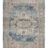Nourison rug Quarry QUA11 IVBLU IVORY BLUE 5X7 099446819864