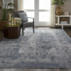 Nourison rug Rustic Textures RUS05 GREY 8x11 099446462145 interior 2 C
