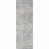 Nourison rug Rustic Textures RUS09 IVLTB IVORY LIGHT BLUE 2x8 099446496409