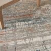 Nourison rug Rustic Textures RUS12 GRYMT GREY MULTICOLOR 5X7 099446799128 interior 2