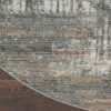 Nourison rug Rustic Textures RUS12 GRYMT GREY MULTICOLOR 8XRND 099446836069 CR