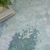 Nourison rug Silk Shadows SHA22 BLUGN BLUE GREEN 8X10 099446020659 interior 2