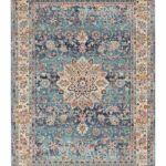 Nourison Rugs, Vintage Kashan VKA01 Blue